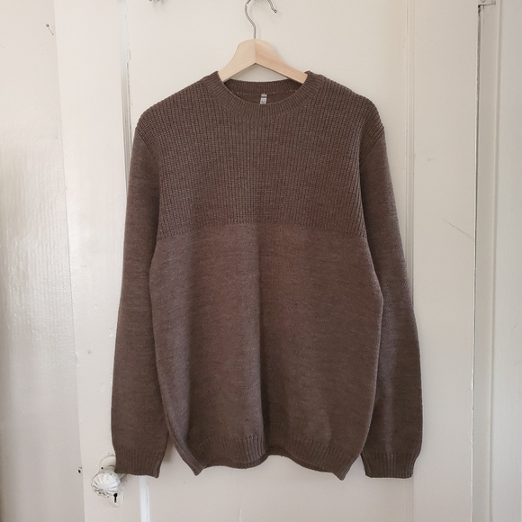 Wool Crew Neck Sweater - Picture 1 of 6